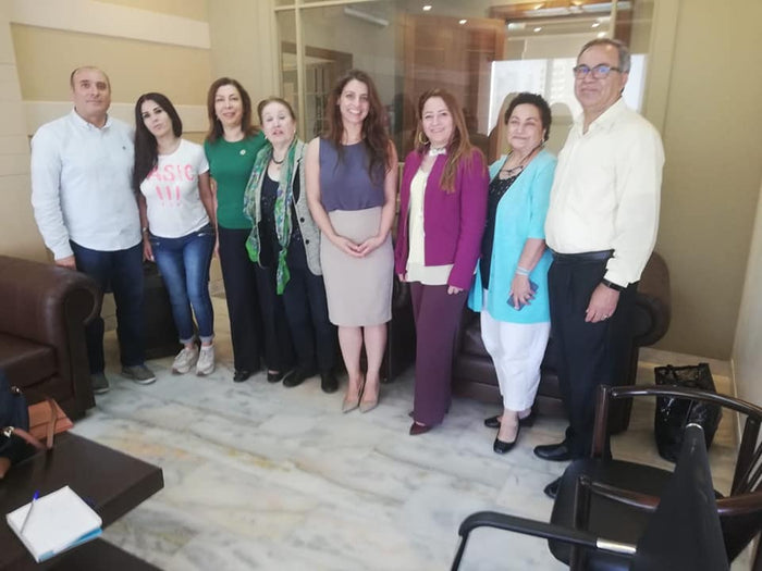 LUCW meeting the Community Association in Saida