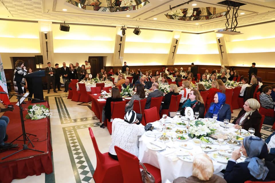 LUCW honoring the President Mrs. Fadia Osman Assaad