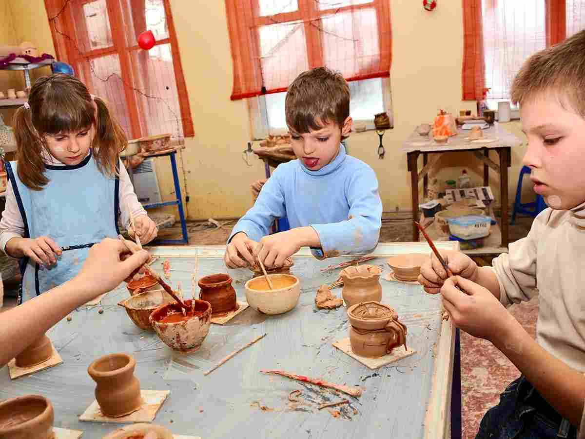 Kids & pottery